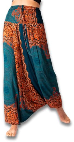 PANASIAM Aladin Pants Mandala 3, Turquiose L