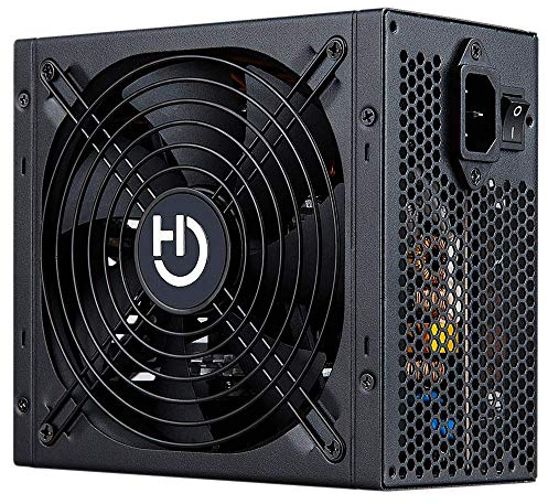Hiditec | Alimentation PSU BZ550 80Plus Bronze | Alimentation pour PC Gamer Box | Silencieux | pour Les Ordinateurs Portables et de Bureau | Format ATX | 80 Plus Bronze