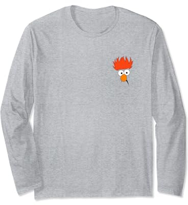 The Muppets Beaker Face Long Sleeve T-Shirt