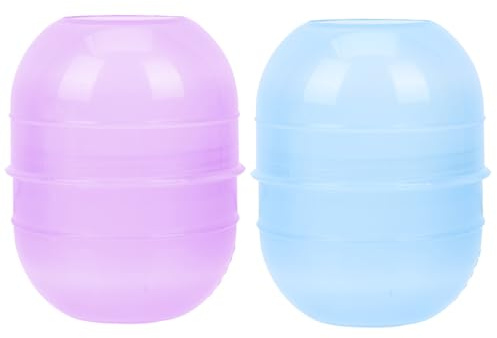 Mikinona 2pièces Bol de pour Cheveux Secoueur Shaker Tasse De Mélange pour Coloration des Cheveux Outil de Coiffure pour Professionnel Domestique