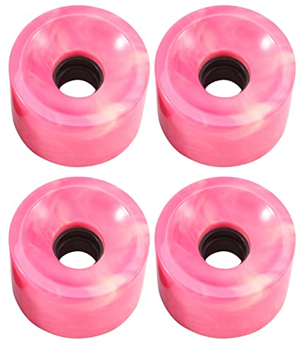 Ronlok 70X51Mm Skateboard Action PU Wheel MäNner und Frauen Longboard Surfboard Wheels Professional Wheel,Red