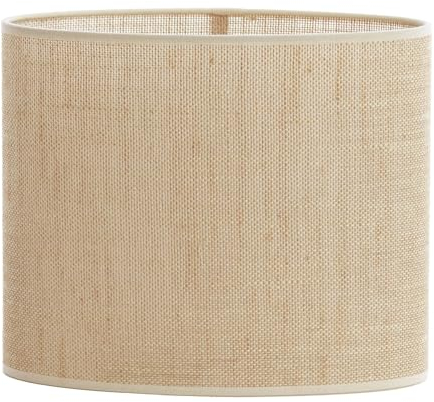 Light & Living Lampenschirm oval Sendai - Sand - 30x15x25cm - Oval - Textilien