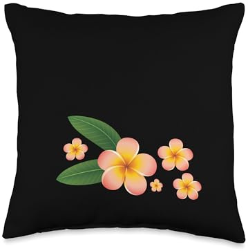 Plumeria Gardener Tools Plumeria Seeds for Planting Plumeria Throw Pillow