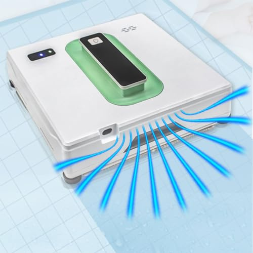 Window Cleaning Robot - Double-side Water Spray, 3-Mode Smart Glass Cleaning Robotic - Automatic Window Cleaner for Mirror, Table, Tile