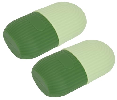 Eisroller-Form, Eis-Gesichtsroller Zur Linderung von Augenschwellungen, Einfach zu Verwenden, Elastisch, Tragbar für zu Hause (GREEN)