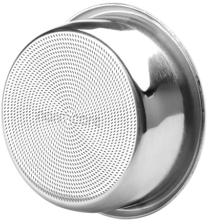 Normcore Cesta de filtro de alta extracción, 54 mm, cesta de filtro portafiltro de 18 g, acero inoxidable de grado alimenticio, compatible con máquinas Breville Sage Espresso, incluye pantalla de