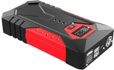 Suoumwa Arrancador BateríA Coche 12V, Banco EnergíA, Cargador Elevador BateríA Coche PortáTil 600A, Dispositivo Arranque, IluminacióN Arranque Emergencia AutomáTico