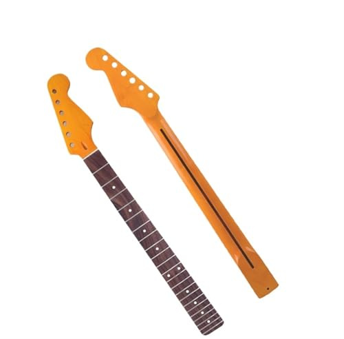 Gitarrenhals Ersatz 21-Bund-Gitarrenhals Aus Ahorn Für TL-E-Gitarrenhals Polierter Halsboden Zwei-Wege-Einstellung