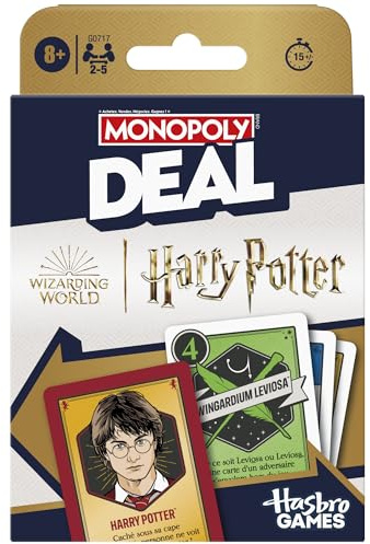 Monopoly Deal kortspel: Harry Potter - Fransk version