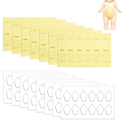 BOXOB 180pcs Adhesive Tapes for Sonny Angel, Double Sided Clear Adhesive Pads Mini Figure Doll Detachable Traceless Glue Sticky Putty Replacement for Sonny Baby