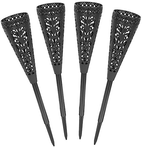 Supvox 4stücke Kunststoff Grabvase Mit Erdspieß Für Friedhof Blumenhalter Langlebiger Blumentopf Für Grabschmuck Für Garten Und Beerdigung