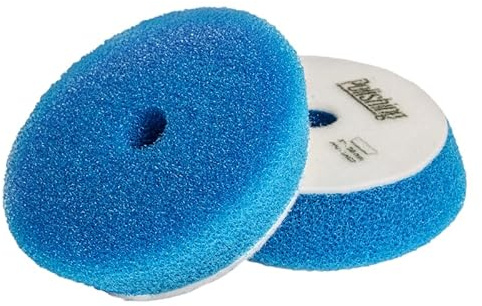 RR Customs Bad Boys Ultra Heavy Cut Polierpad hart 75mm - entfernt tiefe Lackdefekte - Polierschwamm für Maschienpolitur - sehr hartes Polierpad (Ultra Heavy Cut | Blau, 75mm)
