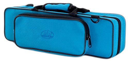 Sky C Flute Lightweight Case with Shoulder Strap (Blue)