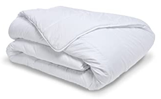 Bleu Calin Couette Hiver 2 personnes, Très Chaude, Superbe gonflant -Microfibre - 220 x 240 cm