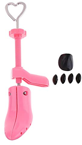 Backbayia Shoe Stretcher Decompression Plugs, Pink, 7 UK