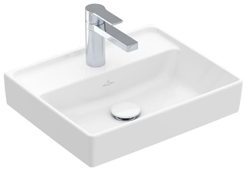 V&B Handwaschbecken Collaro 45x37cm, ohne Überlauf, weiß C-plus