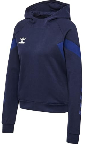 Hummel Damen Hmltravel Hoodie Woman Sweatshirt, Marine, M EU