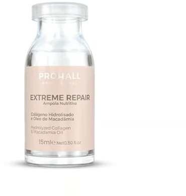 Extreme Repair Conditioner haarmaske für Sehr Trockenes Haar - Haarkur Extrem Geschädigtes Haar - Brasilianisch Protein Therapie Haare - 1. Woche 1st. Ampulle-Einfach Anzuwenden-Prohall Professional