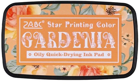 Rdxanc Stempelkissen, verschiedene Farben, für Tagebuch, Scrapbooking, traditionelle Tinte, Ölbasis, waschbar, Basteltintenblock