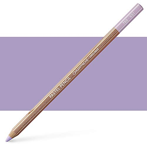Caran d'Ache Pastell Pencil Farbstift Artist Farbstifte Bleistift/ 3 Stück/Pack - Farbe: 631 Light Ultramarine Violet (788.631)