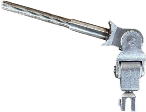 Loggyland Kreuzgelenk Schaukelhaken Schaukelgelenk M16x140mm für Nestschaukel mit Rundhölzern