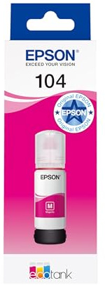 Epson EcoTank 104 Original Tintenflasche, Magenta