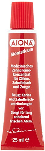 Dr. Rudolf Amor Nachfolger Ajona Stomaticum Medizinische Zahnpasta-Konzentrat, 25 ml
