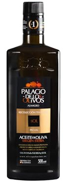 Palacio de Los Olivos Olio Extravergine di Oliva, Picual, Pressato a Freddo, Origine dalla Spagna, 500ml