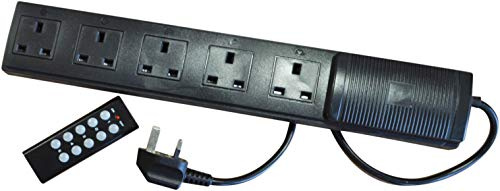 Eagle 5-Gang Extension Lead with Remote Control