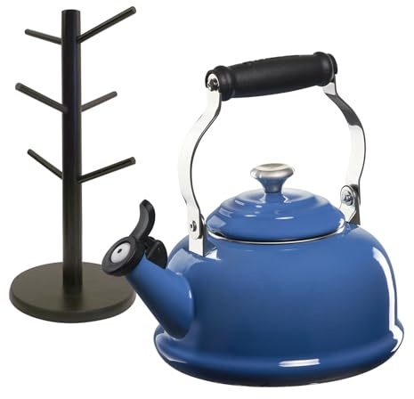 Le Creuset Kettle & divvi! Arbre à tasses 6 tasses Marseille 1,7 l