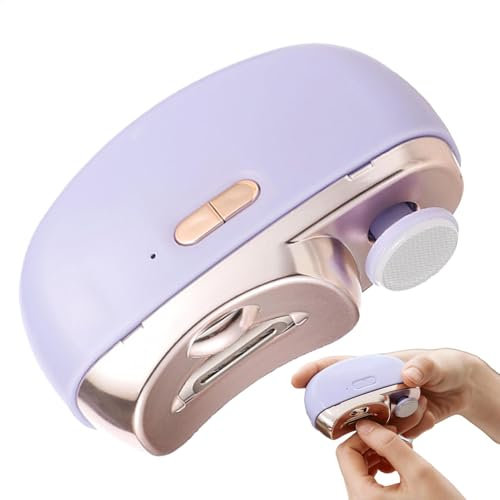 Electric Nail Clippers - Adjustable Nail Clippers, Portable Nail Clippers | Convenient Battery Powered Nail Clippers for Electric Nail Clipper Travel, Convenient Battery Powered Nail Clippers, Easy