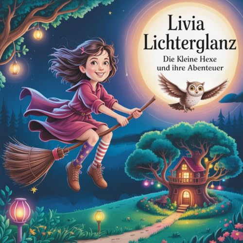 Livia Lichterglanz - Die kleine Hexe und ihre Abenteuer: Ein zauberhaftes Hexen-Kinderbuch voller Freundschaft, Magie und kleine Wunder zum Vorlesen und Selbstlesen ab 6 Jahren