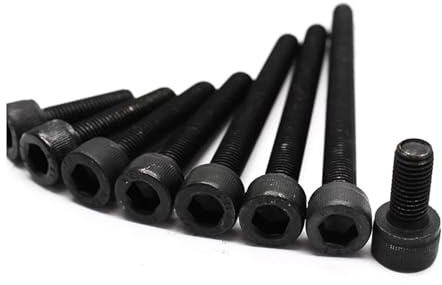Boulon M7 M9, vis à douille hexagonale, filetage complet, niveau 12.9 en acier au carbone 1 pièce(35mm,M7x1.0mm)