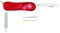 Wenger Taschenmesser - Evolution 80 - Klinge - Nagelfeile - Pinzette - Zahnstocher - Evolution Schalen - Federstahlring