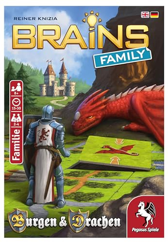 Pegasus Spiele 51811G - Brains Family - Burgen und Drachen