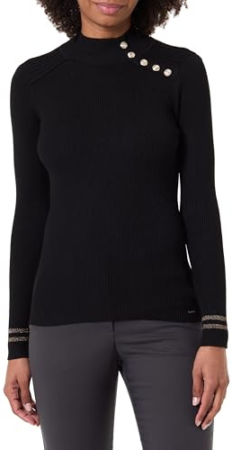 Morgan 192-mavao.n Pullover Sweater Femme,Noir,S