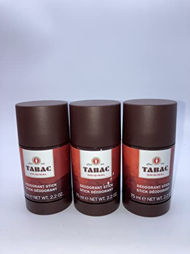 TABAC Desodorante en barra original, 3 x 75 ml/225 ml