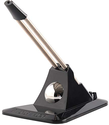 Supporto flessibile per fissare il cavo elastico per mouse con clip per la gestione del cavo - Supporto per mouse cablato senza trascinamento (nero)