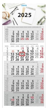 Monatskalender 2025/5-Monatskalender/Bürokalender/Wandkalender
