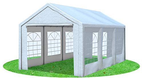 Stabilezelte 3x6m Partyzelt, Classic PRO PE Weiss