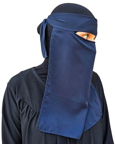 Hijab Niqab Gesichtsschleier Jilbab Abaya Khimar Kopftuch Einteiler Islamischer Schal Ideal Madrassa Moschee Ramadan Eid Hochzeit Alltag