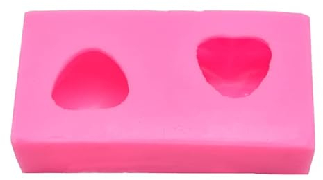 Lot de 2 moules à macarons à double trou en silicone