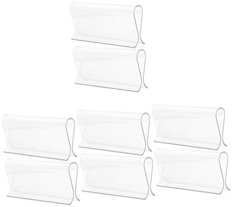 Garneck 8stücke Griff Transparent Hochwertige Kunststoffzüge Für Und Jalousien Einfache Handhabung Und Schutz Für Verdunkelungsrollos Passend Für Verschiedene