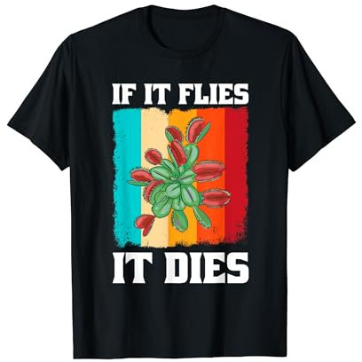 Venus Fly Trap Flower Venus Fly Plant Seeds Venus Fly Traps T-Shirt