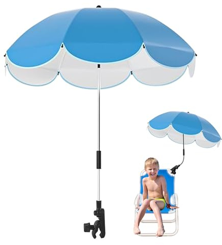 Darcappria Paraguas para silla con abrazadera