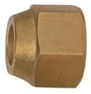 Bördelmutter, Überwurfmutter, Bördelanschluss Kältemittelleitung und Kupferrohr Kälte-Klima-Technik (Überwurfmutter, 1/2 x 10 mm - 10Stk.)