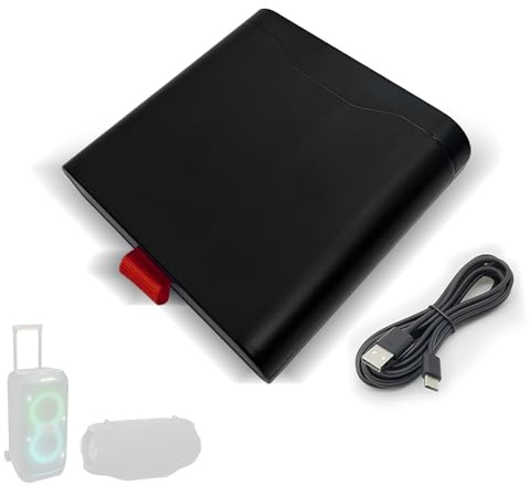 Akku für JBL PartyBox Stage 320 und Xtreme 4 tragbare Lautsprecher, Ersatz für JBL Akku 400, 7,4 V, 10000 mAh, Lithium-Ionen