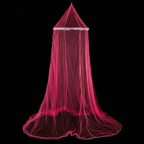 Princess Mosquito Net Canopy Encryption Dome Fly Insect Mesh Repellent Protection Single Entry Bed Decoration Home Decor