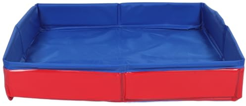 Gatuida Bandeja de Arena Plegable para niños: Arenero portátil para Interiores, Ideal para la Playa o como Caja de Arena. Caja Cuadrada para niños, Dormitorio y Actividades Durante