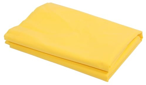 Ghzste förtjockad, långsträckt ventilationsskydd för vinterväxter, frostskydd, ca 9 x 1,6 m/29,5 x 5,2 fot stor växtfilt med fleece-tyg (gul)